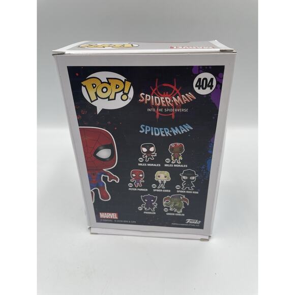 Funko Pop! Spider-Man Into the Spiderverse Peter Parker #404 Vinyl - Picture 6 of 7